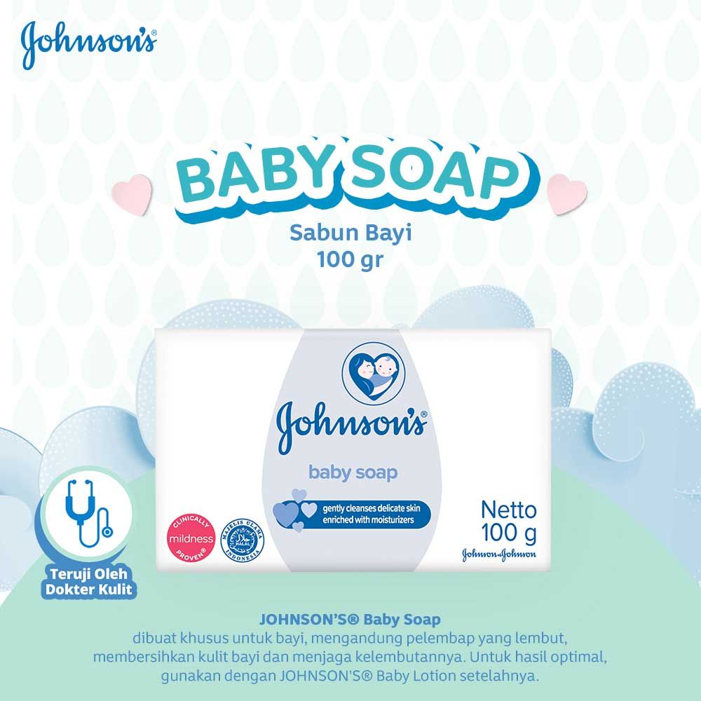 JOHNSON'S Soap 100gr - 2