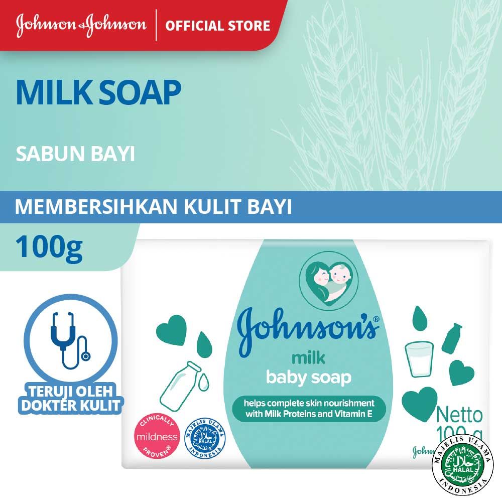JOHNSON'S Milk Soap 100gr - 1