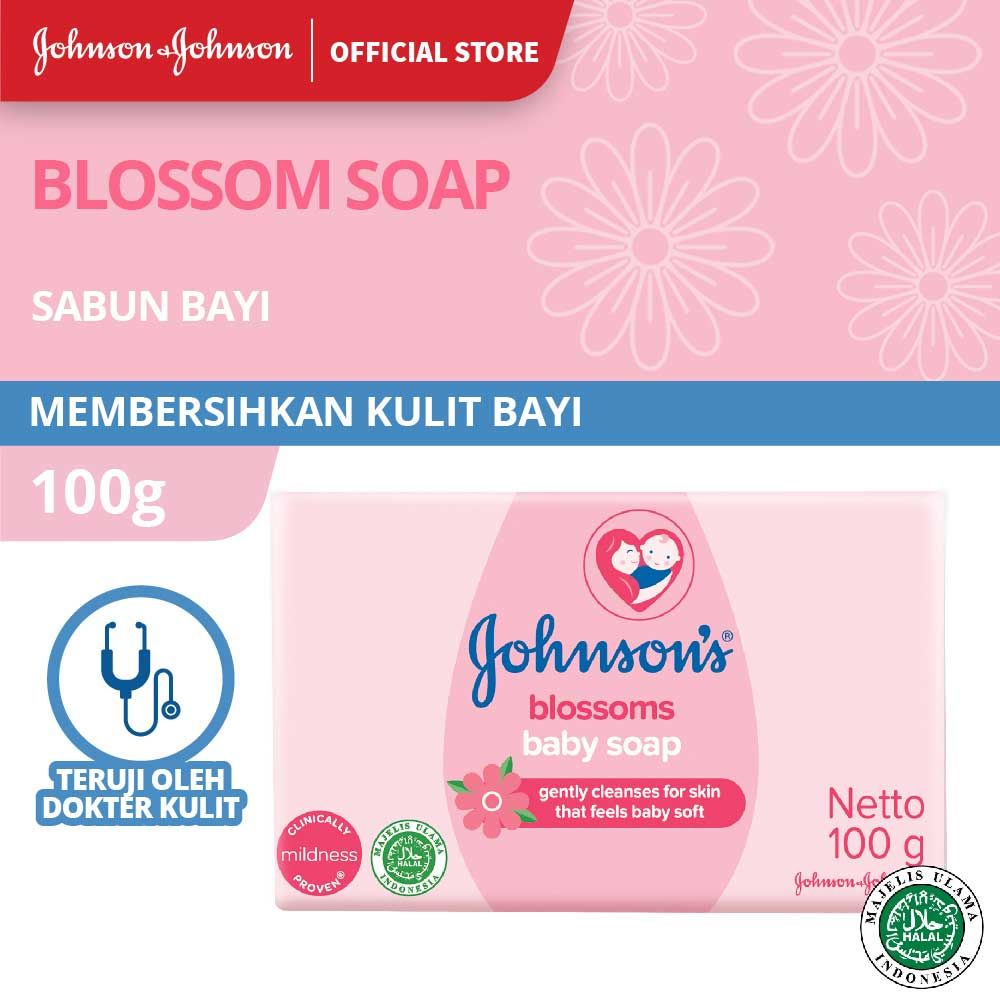 JOHNSON'S Blossoms Soap 100gr - 1