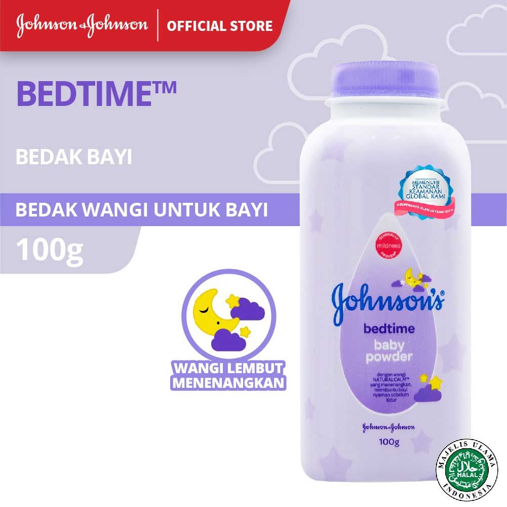 JOHNSON'S Bedtime Powder 100gr - 1