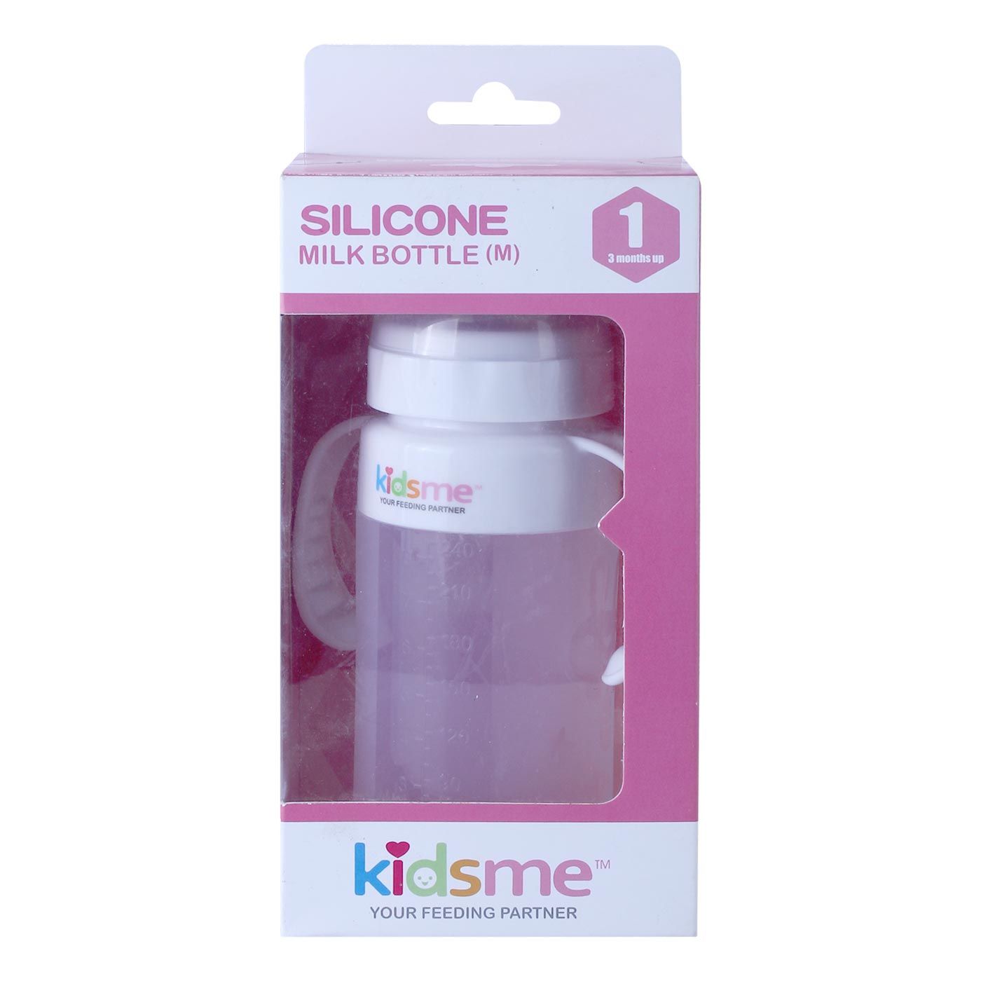Kidsme Silicone Milk Bottle 240ml - 2
