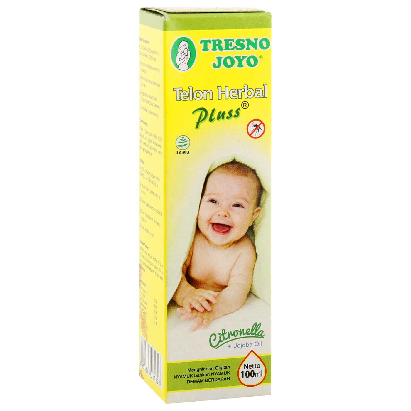 Tresno Joyo Minyak Telon Herbal Plus Citronella 100ml - 3