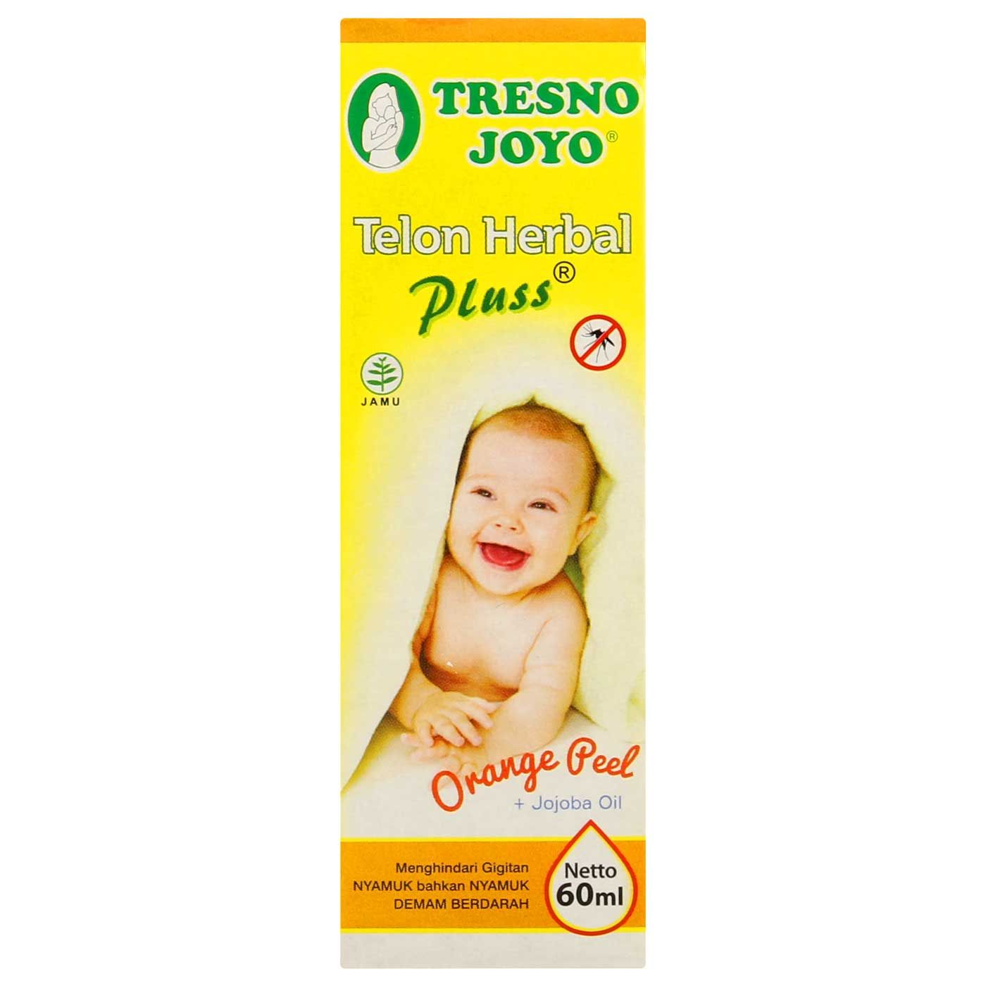 Tresno Joyo Minyak Telon Herbal Plus Orange 60ml - 2