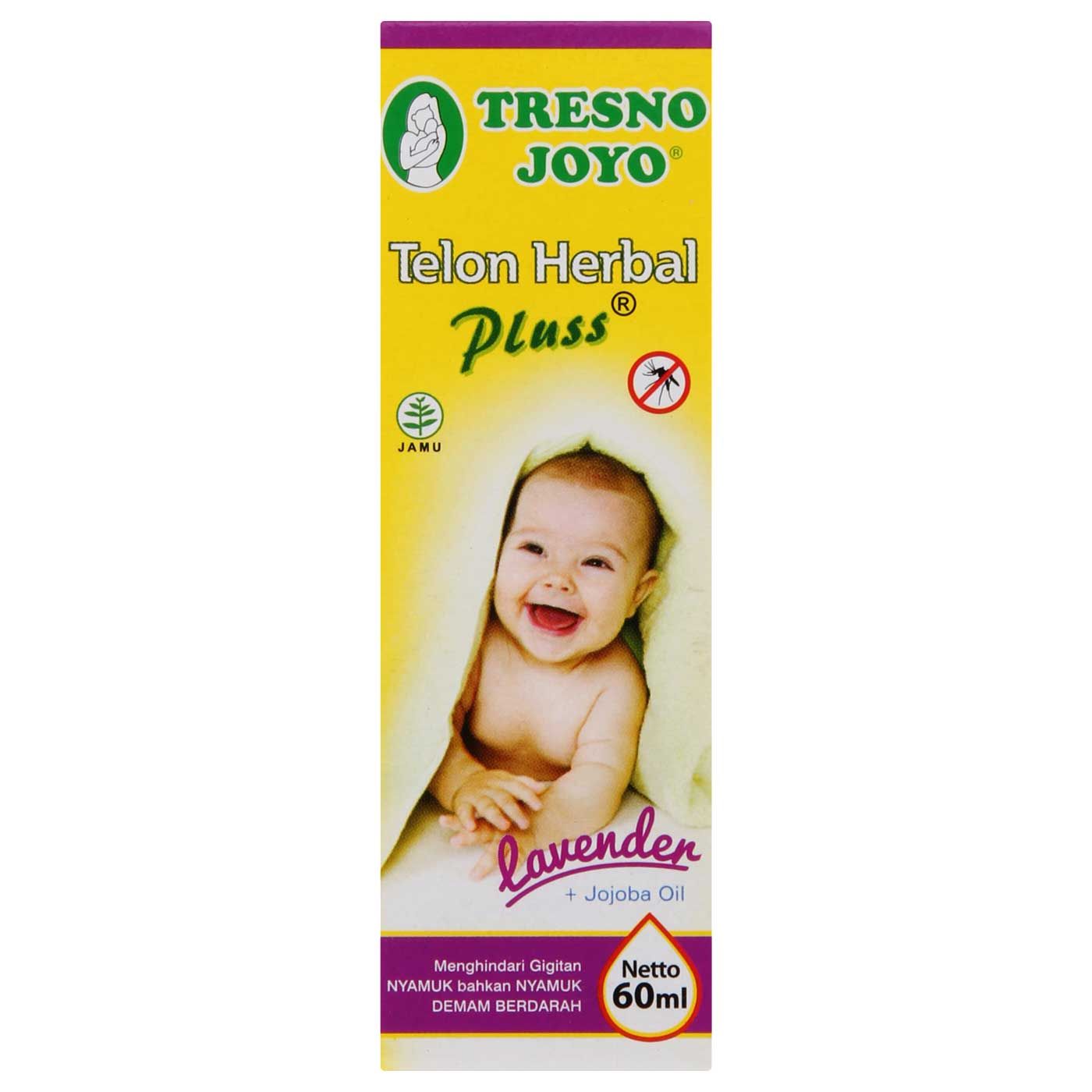 Tresno Joyo Minyak Telon Herbal Plus Lavender 60ml - 1
