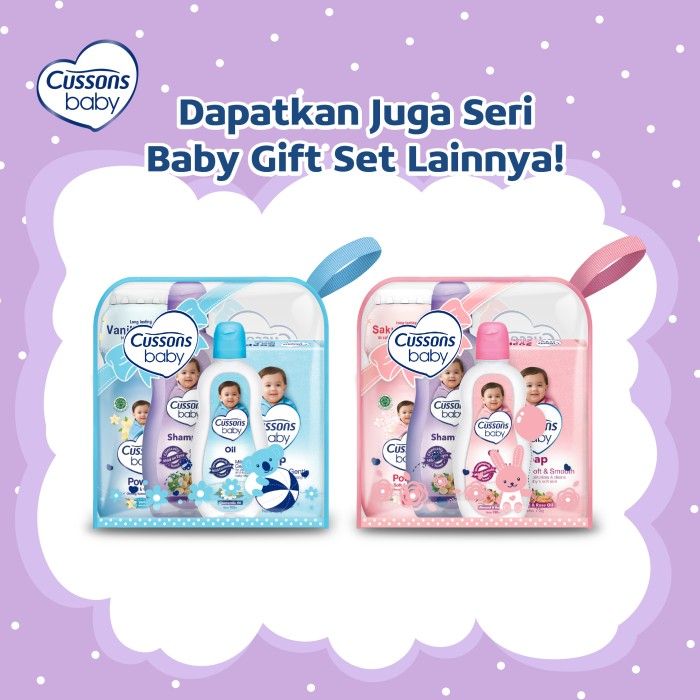 Cussons Baby Mini Pack - Gift Set - Paket Hadiah Bayi - 3