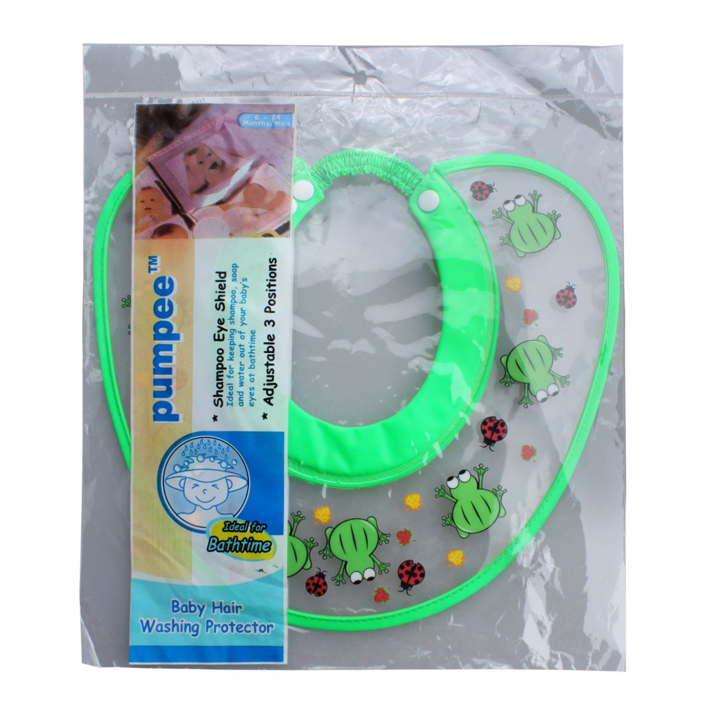 Pumpee Baby Hair Washing Protector Green - 1