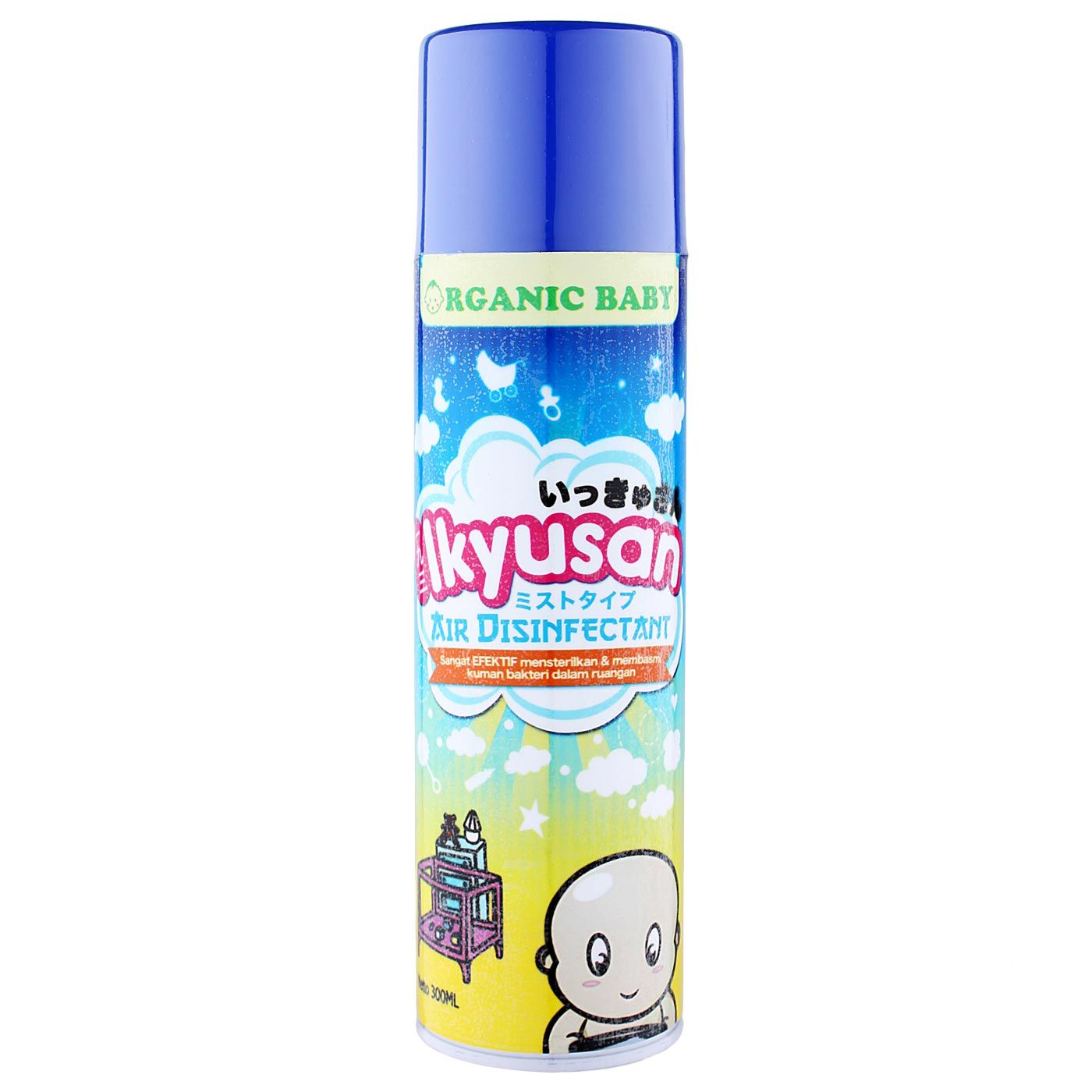 Ikyusan Organic Baby Air Disinfectant 300ml - 1