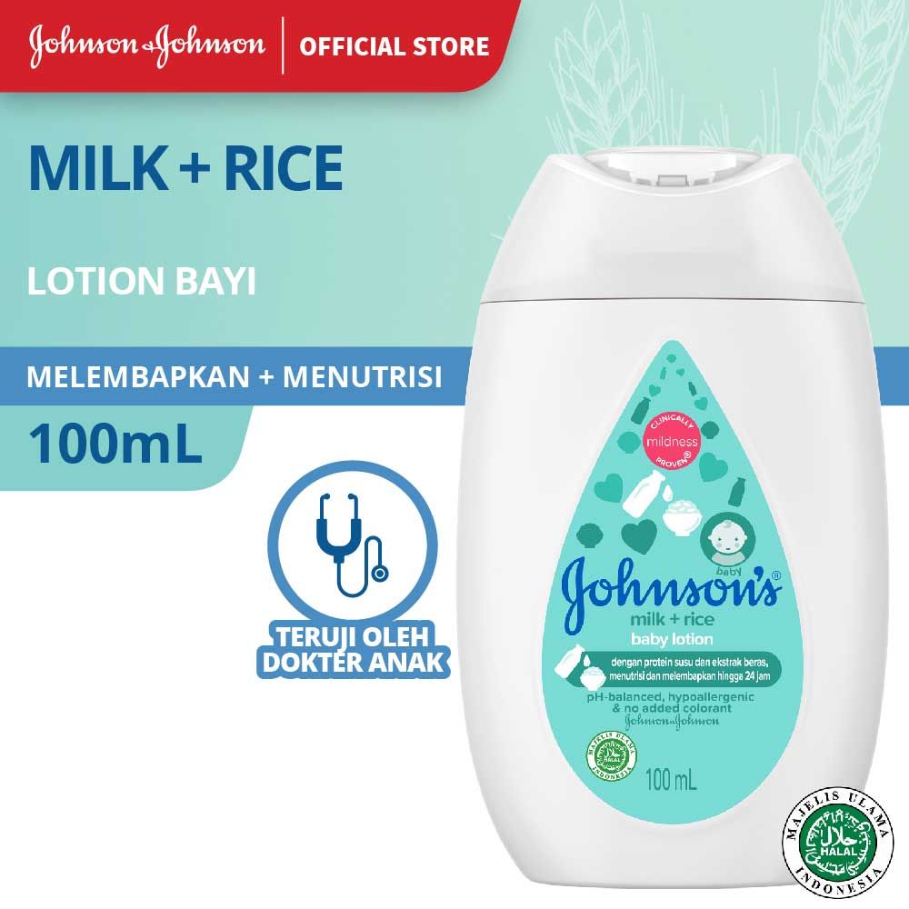 JOHNSON'S Milk & Rice Lotion 100ml - 1