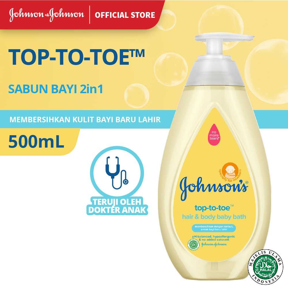 JOHNSON'S Top To Toe Wash 500ml - 1