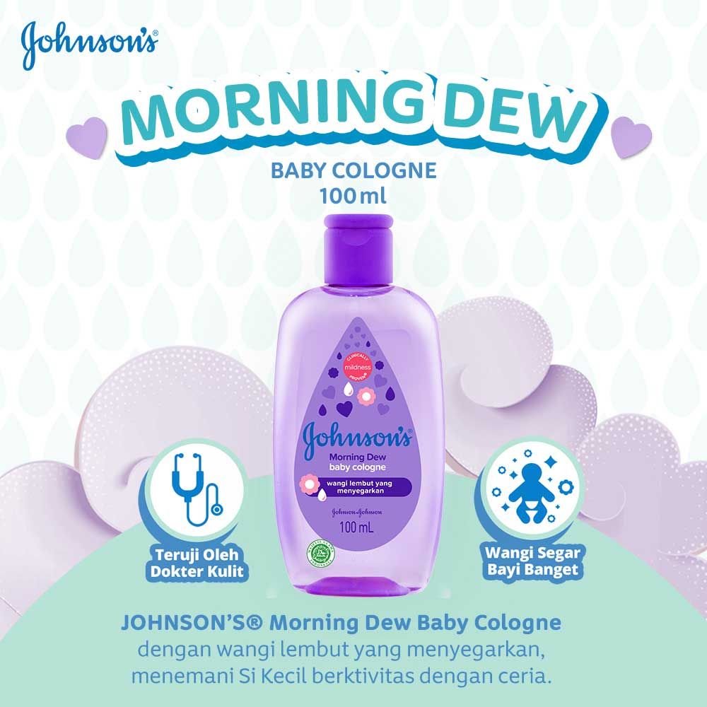 JOHNSON'S Morning Dew Cologne 100ml - 2