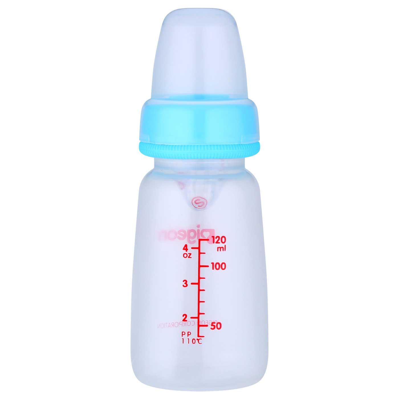 Pigeon Botol PP KP 120Ml With S-Type Silicone Nipple  L.Blue - 2