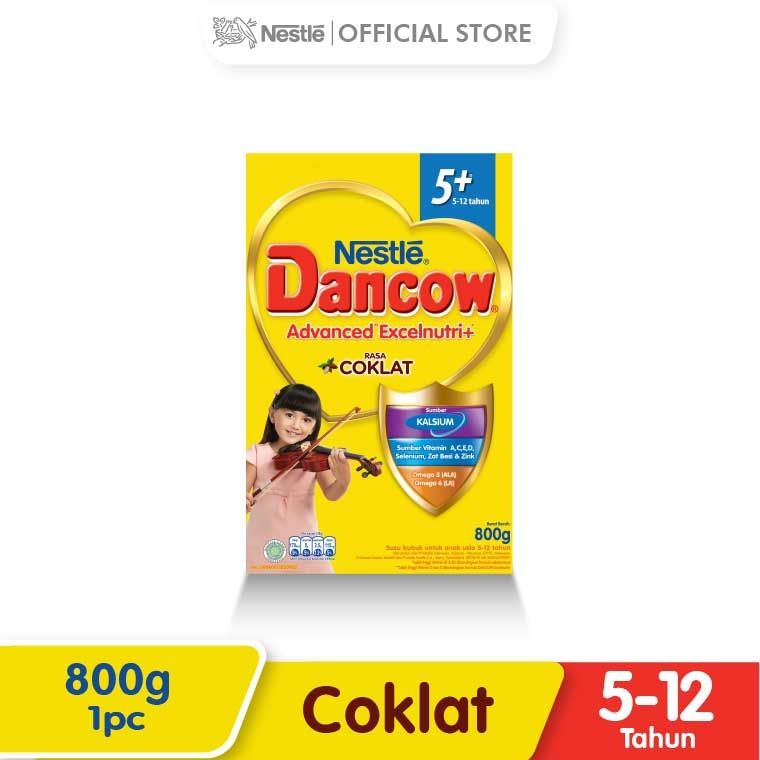 Nestle Dancow Coklat 5+ 800gr Box - 1