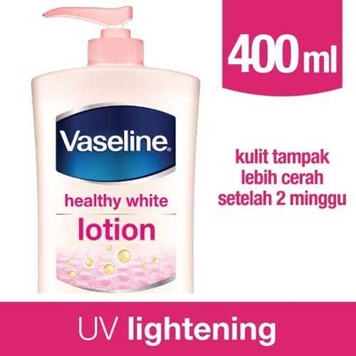 Vaseline Lotion Healthy White UV Lightening 400ml - 2