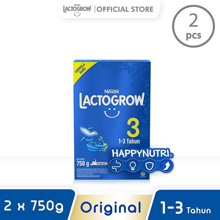 Lactogrow 3 HappyNutri 6(2x750g) - 1