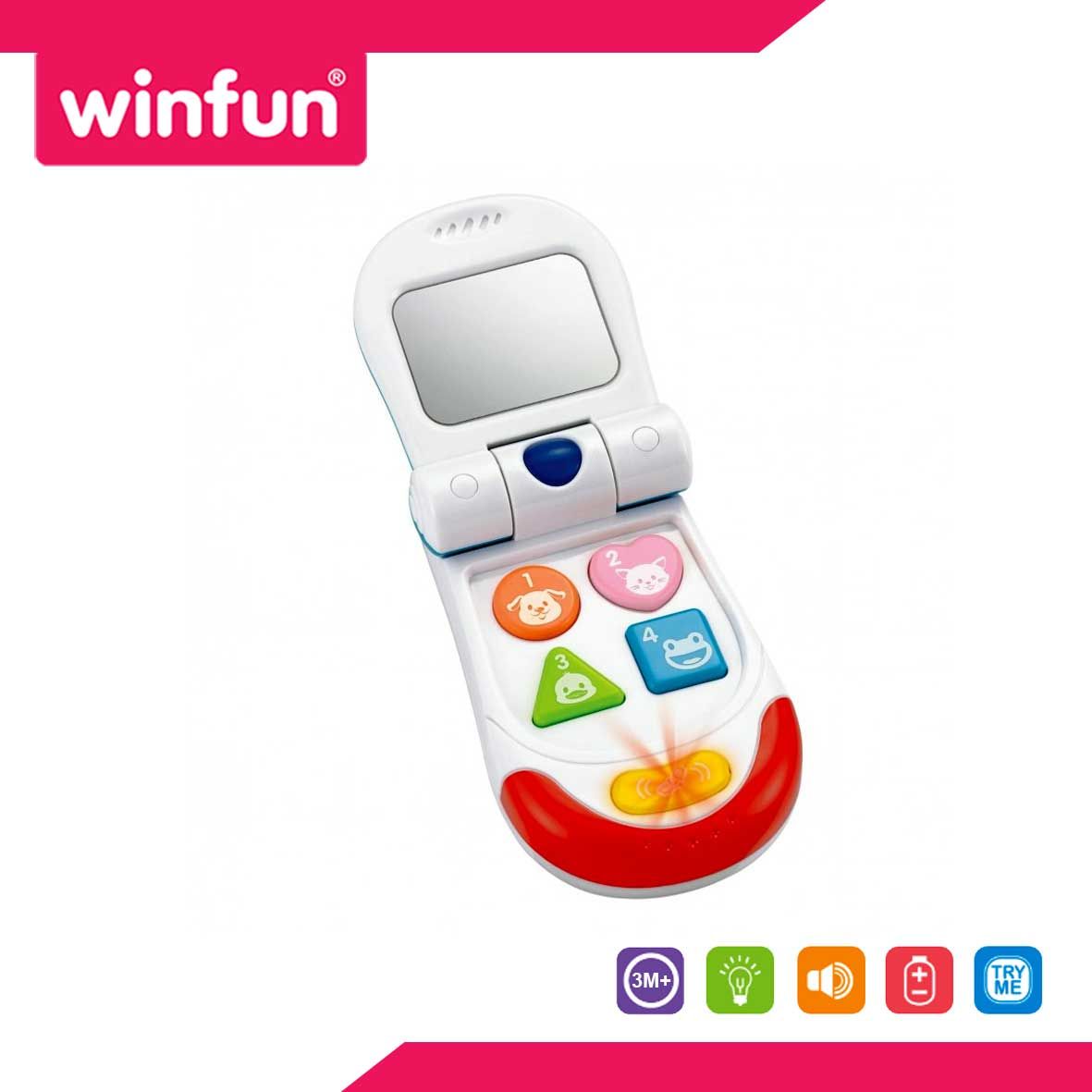 Winfun My Flip Up Sounds Phone - 2