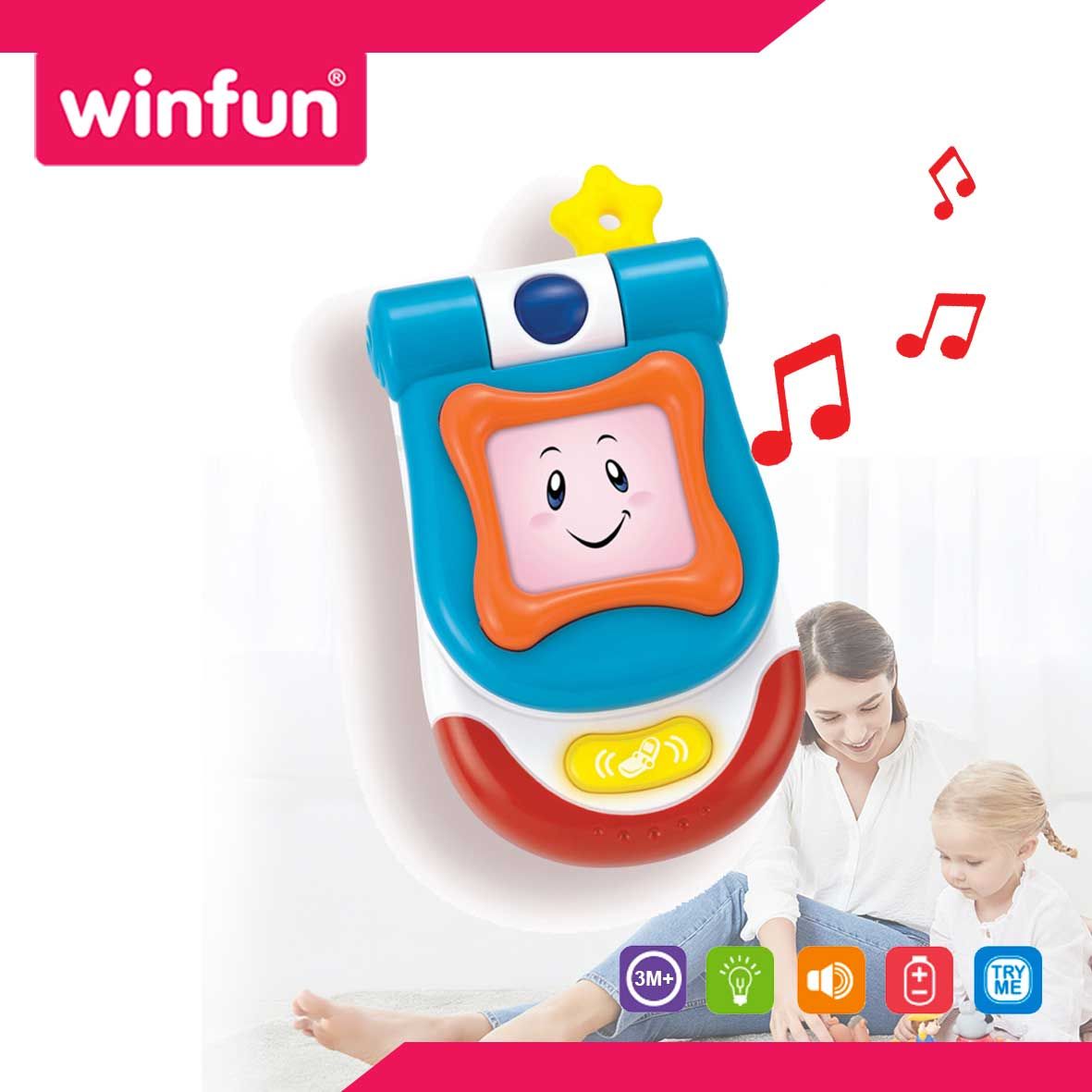 Winfun My Flip Up Sounds Phone - 3