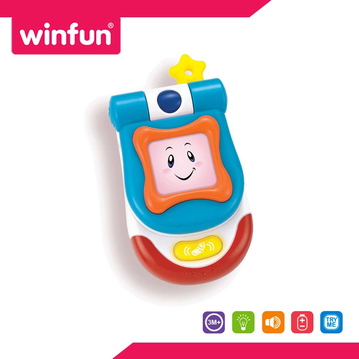 Winfun My Flip Up Sounds Phone - 4