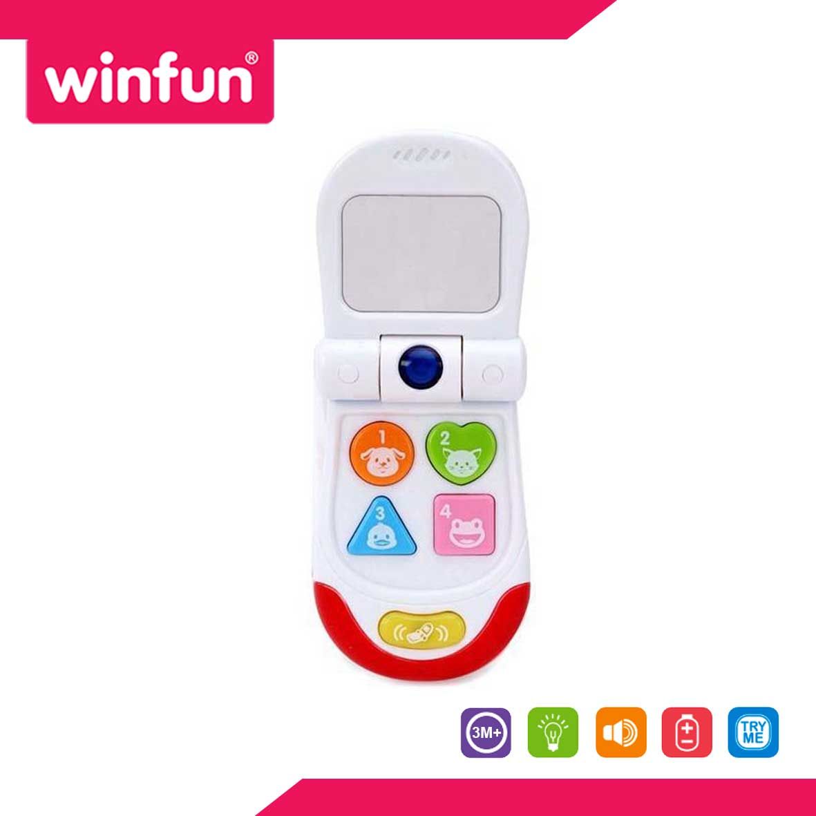 Winfun My Flip Up Sounds Phone - 6