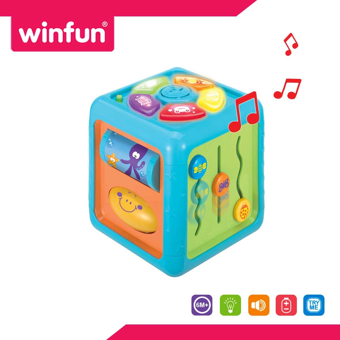 Winfun Side-to-Side Discovery Cube - 2