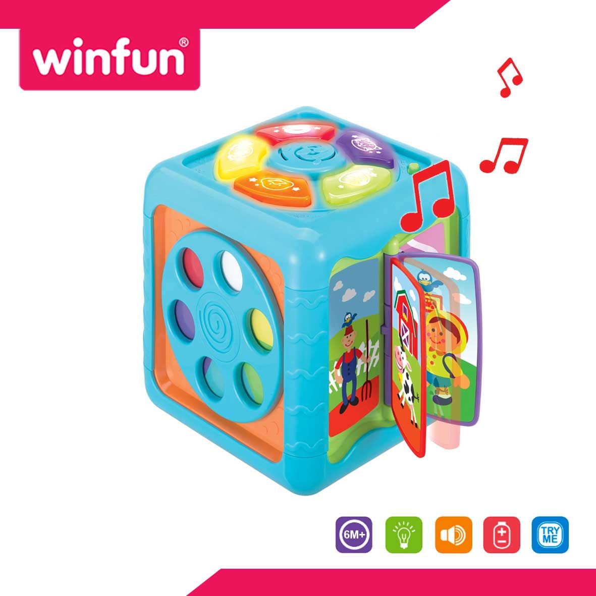 Winfun Side-to-Side Discovery Cube - 3