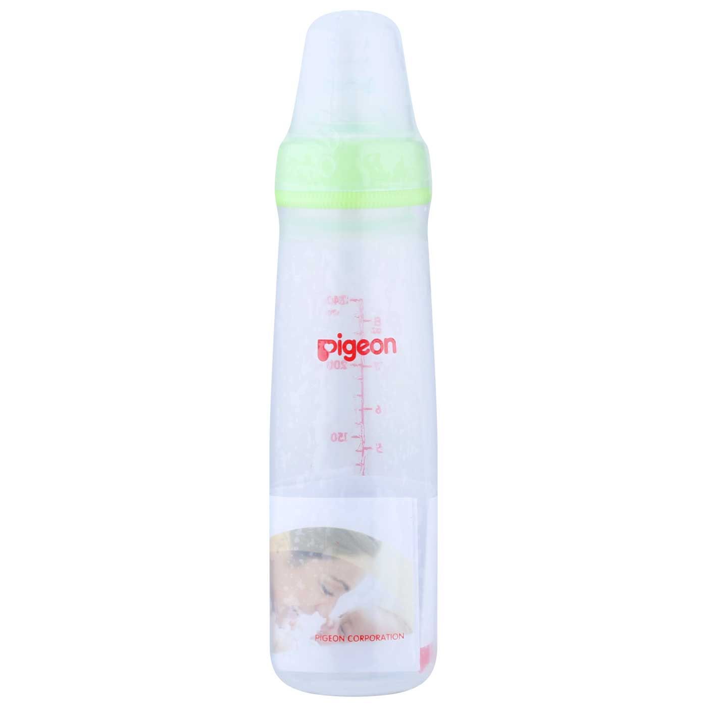 Pigeon Botol Triple Pack KP PP 240ml with Silicone M Green - 2