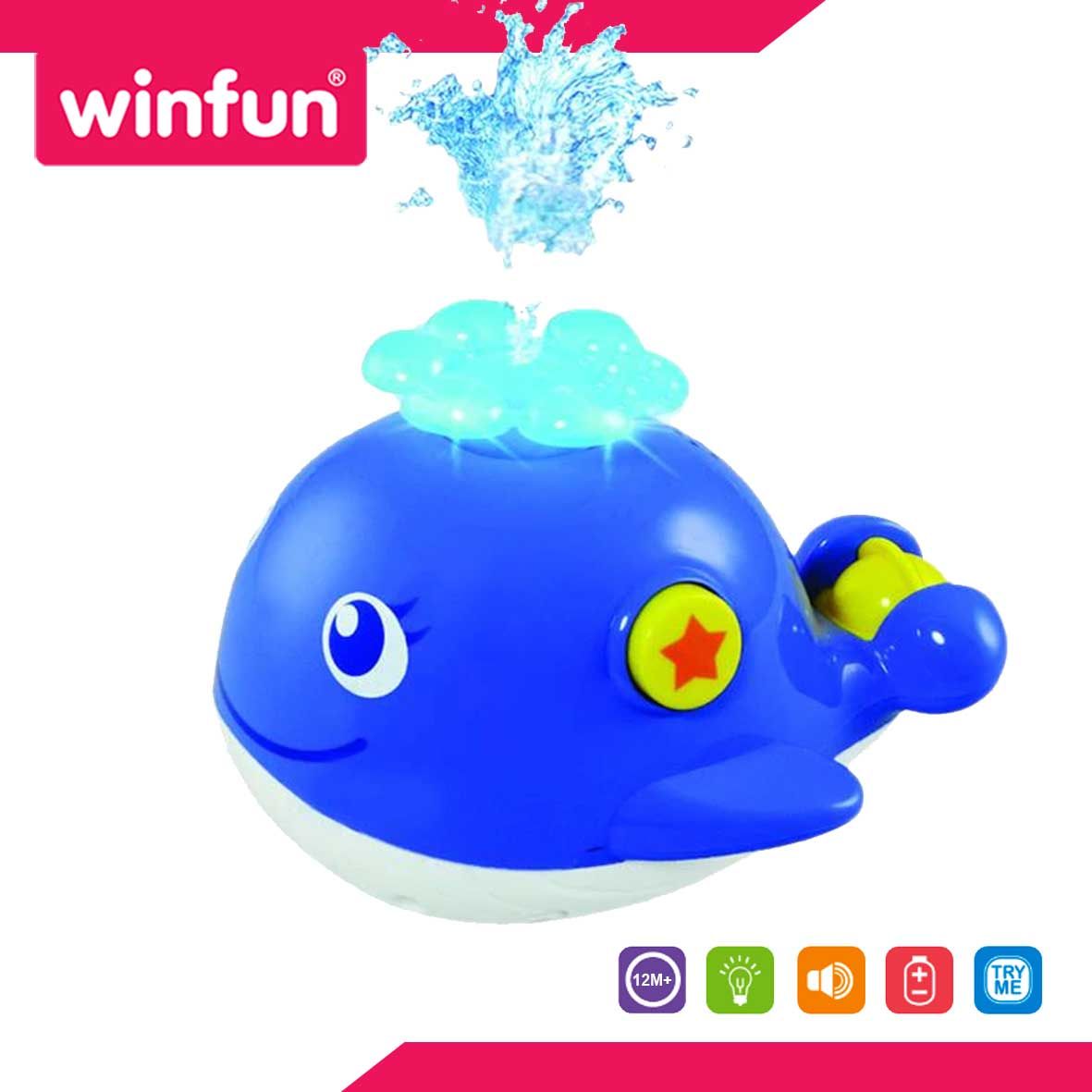 Winfun Water Fun Musical Whale - 2