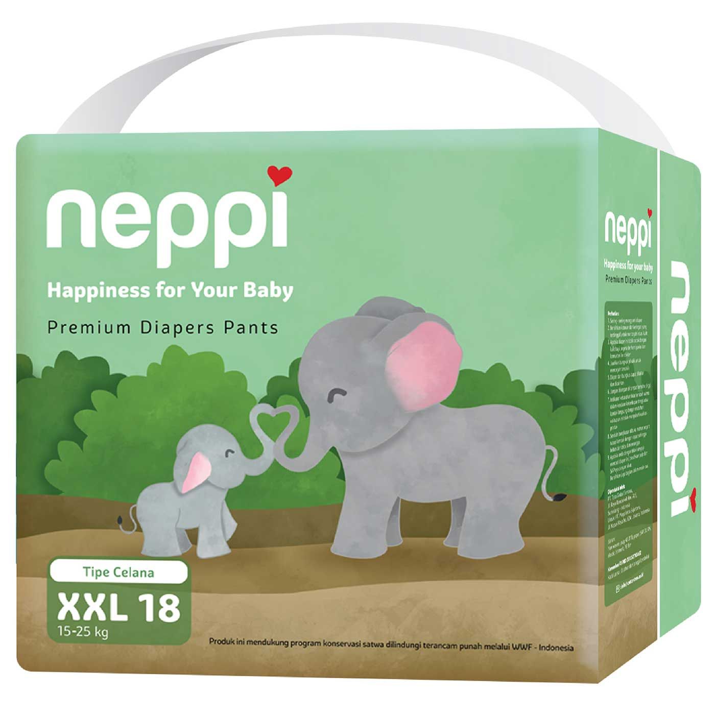 Neppi Premium Diaper Pants XXL 18 - 1