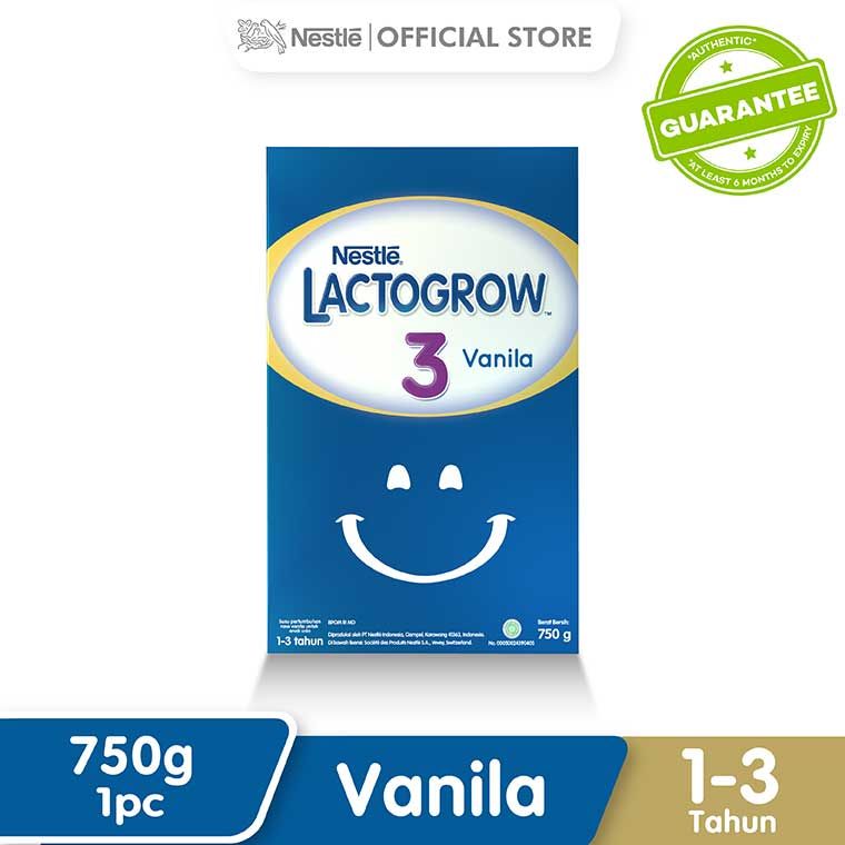 Nestle Lactogrow 3 Vanilla 750gr New - 1