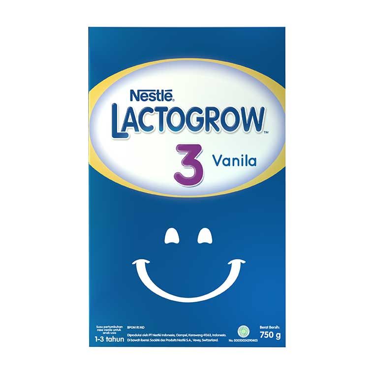 Nestle Lactogrow 3 Vanilla 750gr New - 4