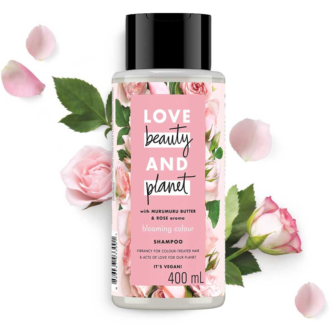 Love Beauty & Planet Blooming Color, Murumuru Butter & Rose Shampoo 400ml - 2