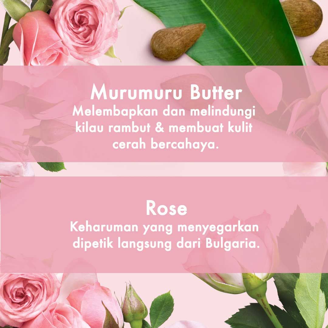 Love Beauty & Planet Blooming Color, Murumuru Butter & Rose Shampoo 400ml - 4