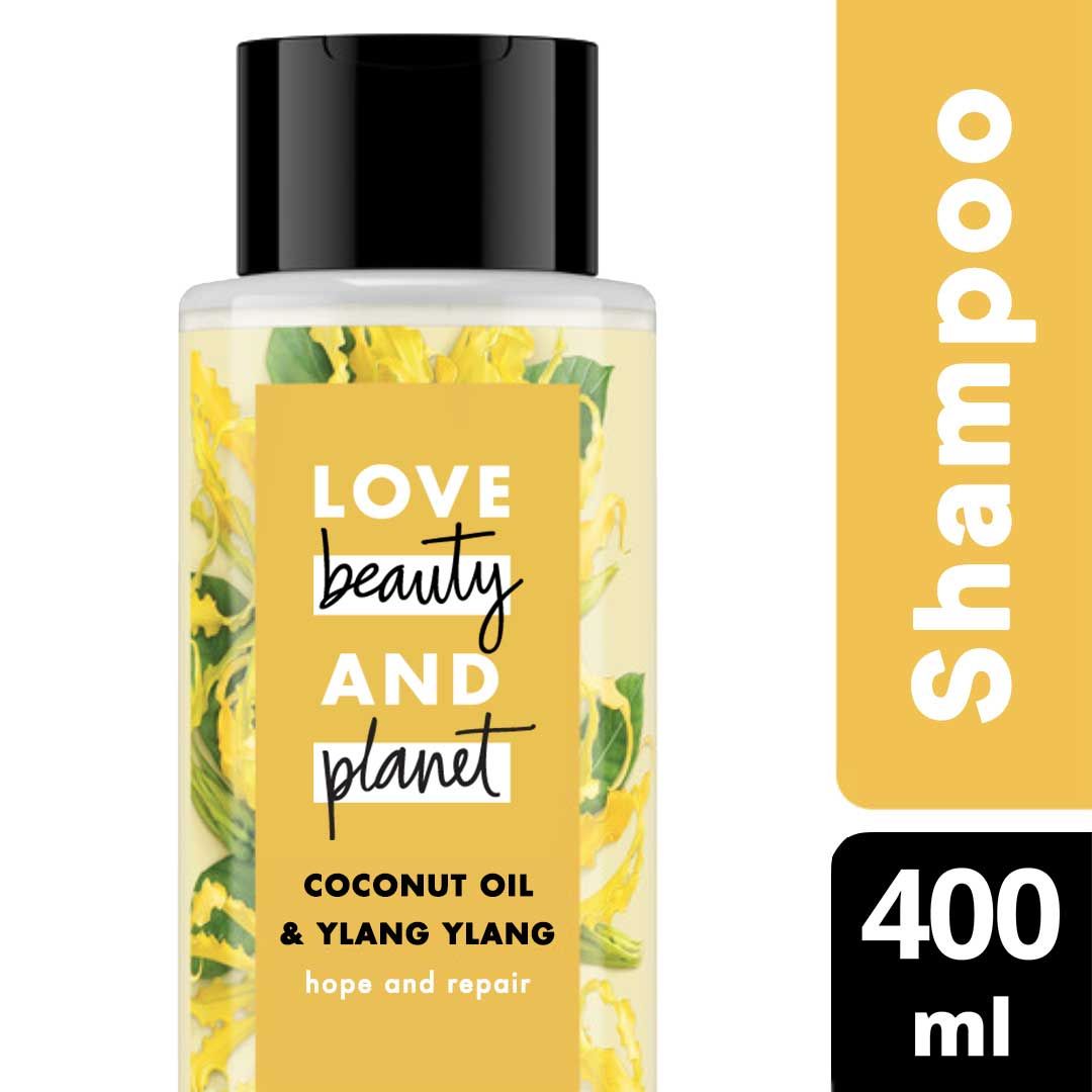 Love Beauty & Planet Hope and Repair,Coconut Oil & Ylang Ylang Shampoo 400ml - 1