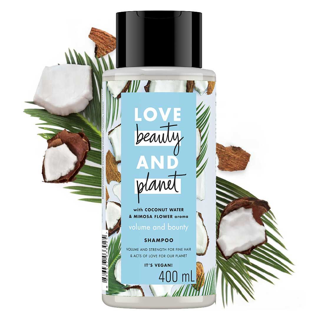 Love Beauty & Planet Volume and Bounty, Coconut Water & Mimosa Flower Shampoo 400ml - 2