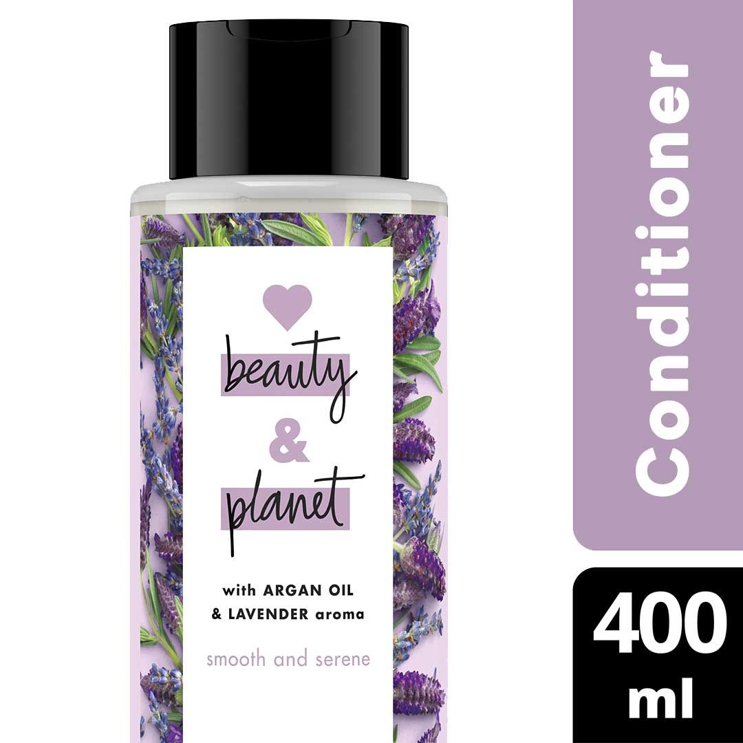 Love Beauty & Planet Smooth and Serene, Argan Oil & Lavender Conditoner 400ml - 1