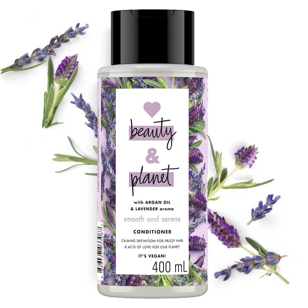Love Beauty & Planet Smooth and Serene, Argan Oil & Lavender Conditoner 400ml - 2