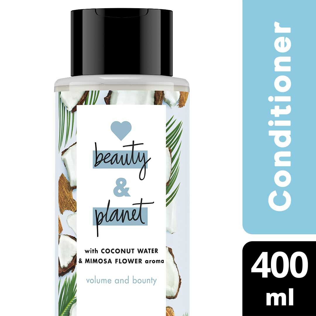 Love Beauty & Planet Volume and Bounty, Coconut Water & Mimosa Flower Conditioner 400ml - 1