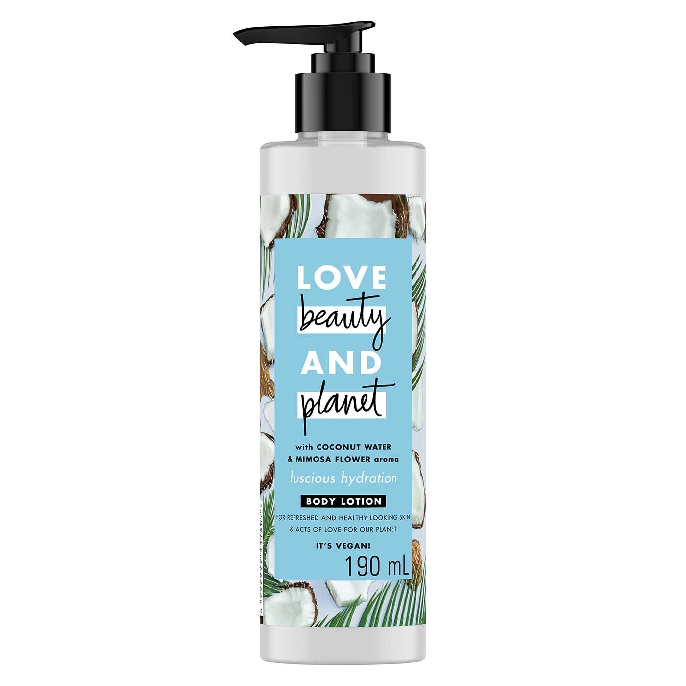 Love Beauty & Planet Luscious Hydration, Coconut Water & Mimosa Flower Body Lotion 190ml - 2