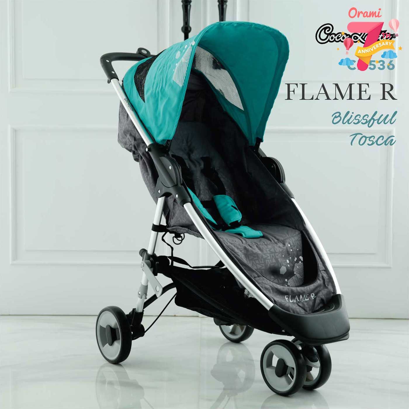 Promo Cocolatte Stroller CL 536 Flame R- Blissful Tosca - 1
