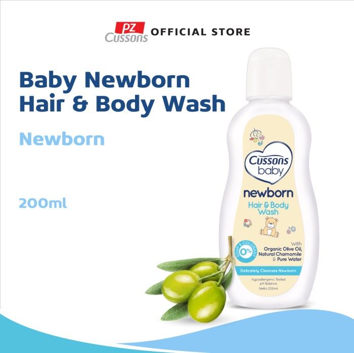 Cussons Baby Newborn Hair & Body Wash 200ml - 1