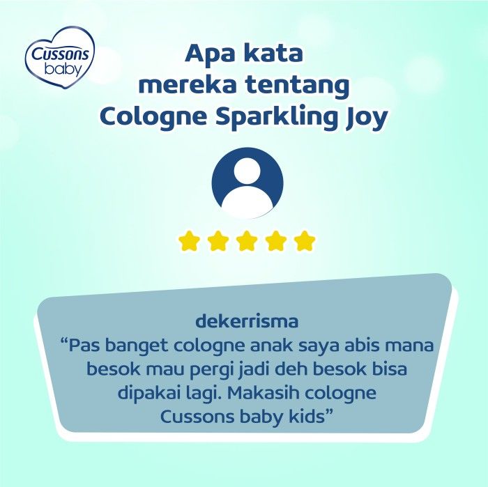 Cussons Baby Cologne Sparkling Joy 100ml - 5