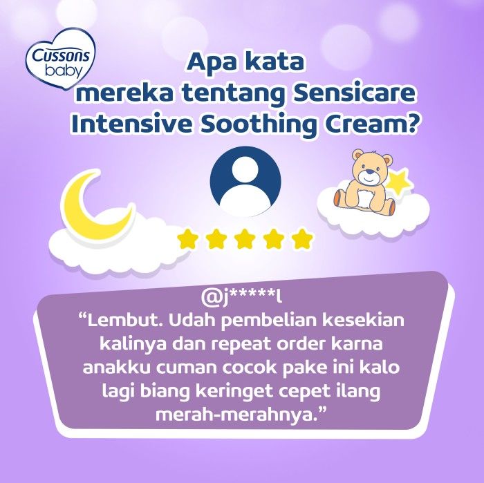 Cussons Baby Sensicare Intensive Soothing Cream 50gr - 4