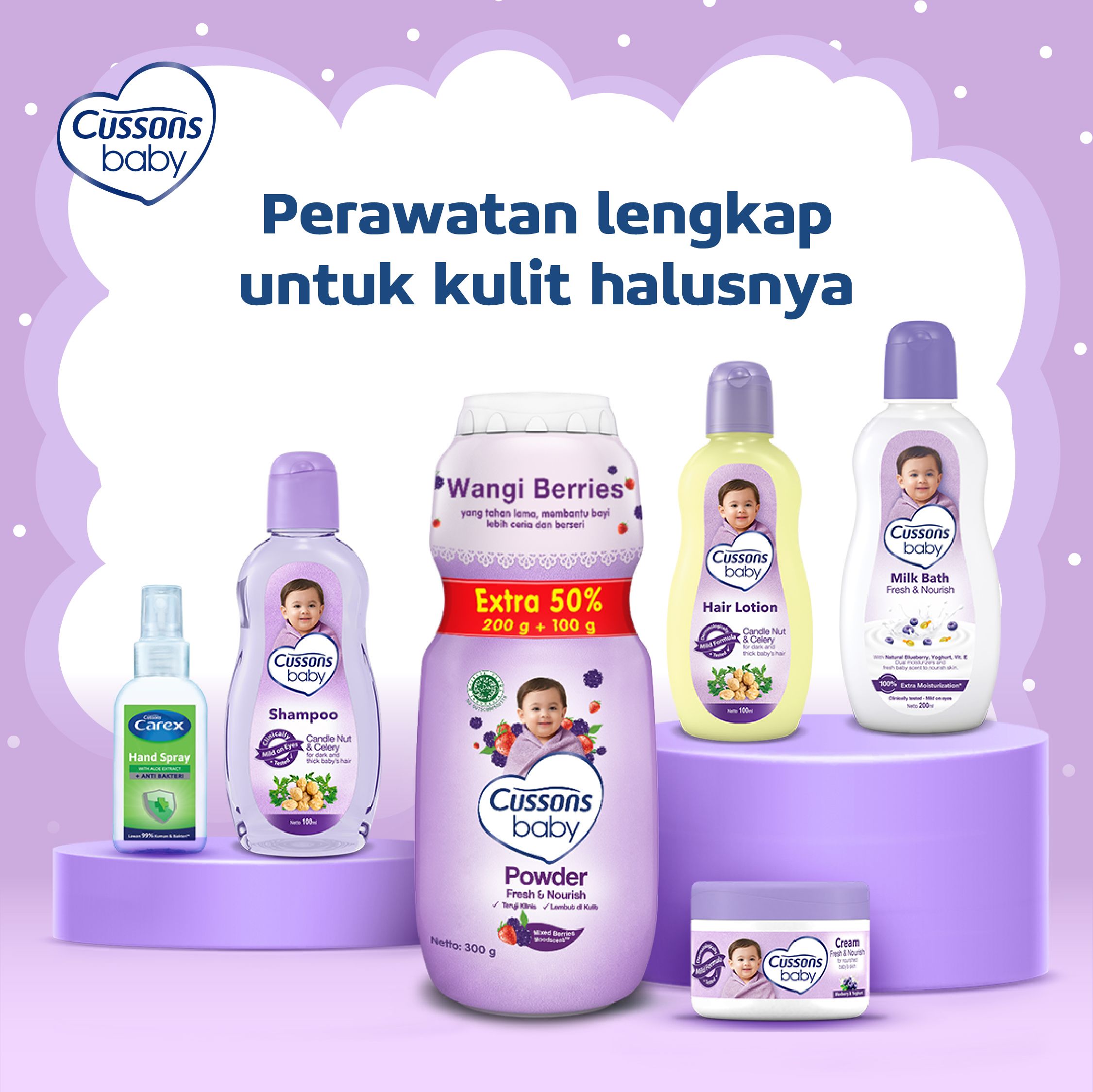 Cussons Baby Pack Purple - 2