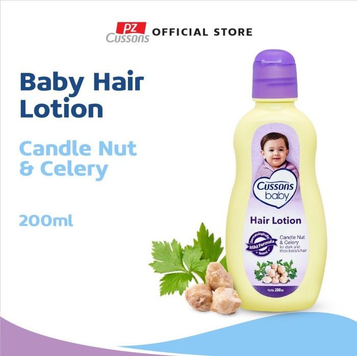 Cussons Baby Hair Lotion Candle Nut & Celery 200ml - 1