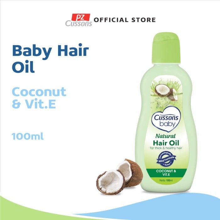 Cussons Baby Natural Hair Oil Coconut 100ml - 1