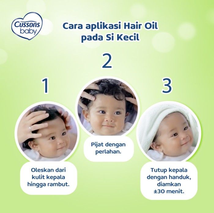 Cussons Baby Natural Hair Oil Coconut 100ml - 4
