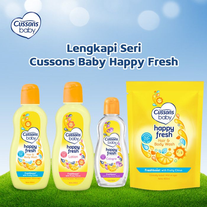 Cussons Baby Happy Fresh Lotion 200ml - 5