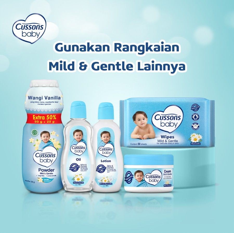 Cussons Baby Lotion Mild & Gentle 200ml - 5