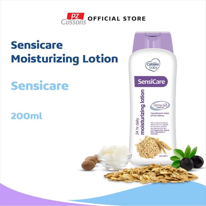 Cussons Baby Sensicare 24hr Daily Moisturizing Lotion 200ml - 1