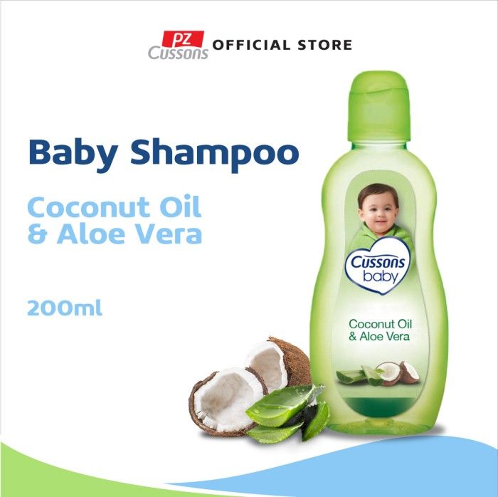 Cussons Baby Shampoo Coconut Oil & Aloe Vera 200ml - 1