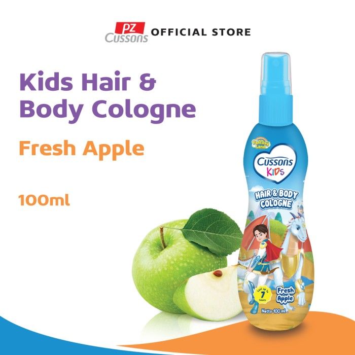 Cussons Kids Hair & Body Cologne Dragon Fresh Apple 100ml - 1